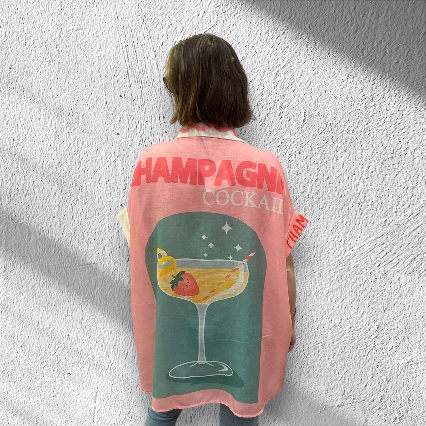 Poletna srajca Champagne